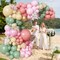 Nutcracker Christmas Fairy Balloon Garland Arch Kit – Sage Green, Pink, White, and Blush Latex Balloons for Christmas, Candyland, Easter, Wedding, and Birthday Party Decor